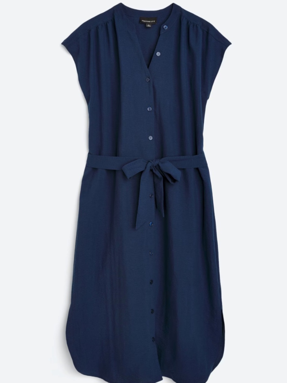 Fortune +  Ivy (Stitch Fix) Like New Women's Navy Dress (size M) - Picture 2 of 9
